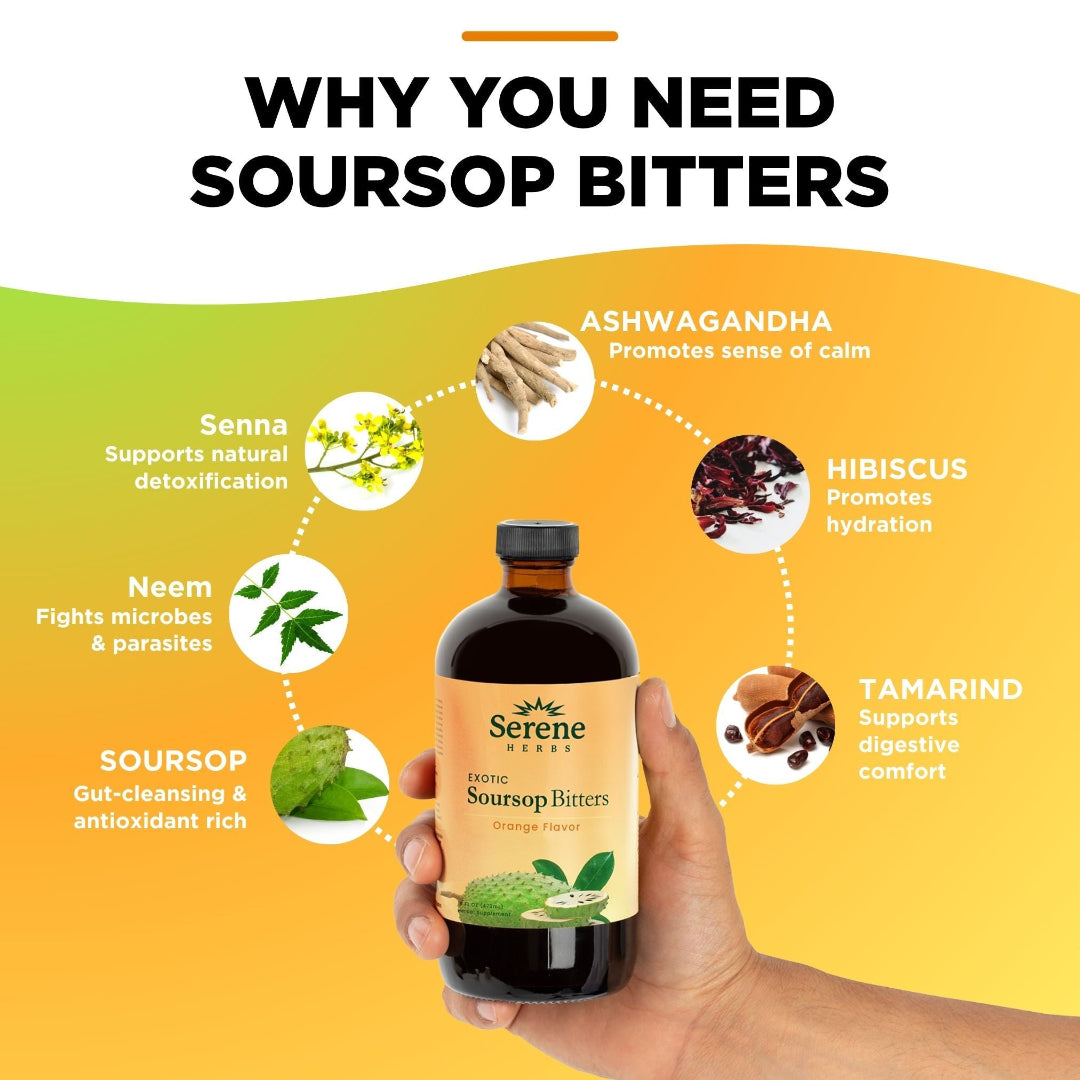 Soursop Bitters: Orange Flavor
