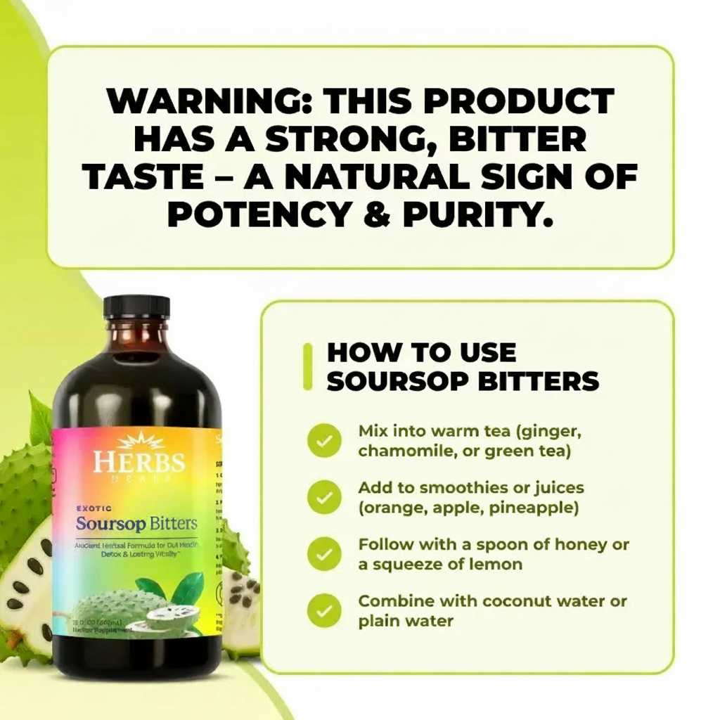 Soursop Bitters — Ancient Herbal Gut Reset